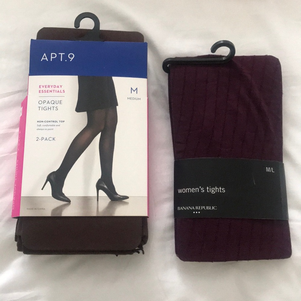 Bundle : 3 pack Tights Medium : M/L Size